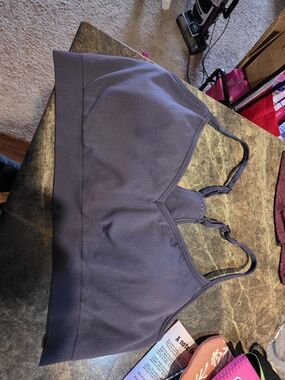 Fabletics Gray Sports Bra